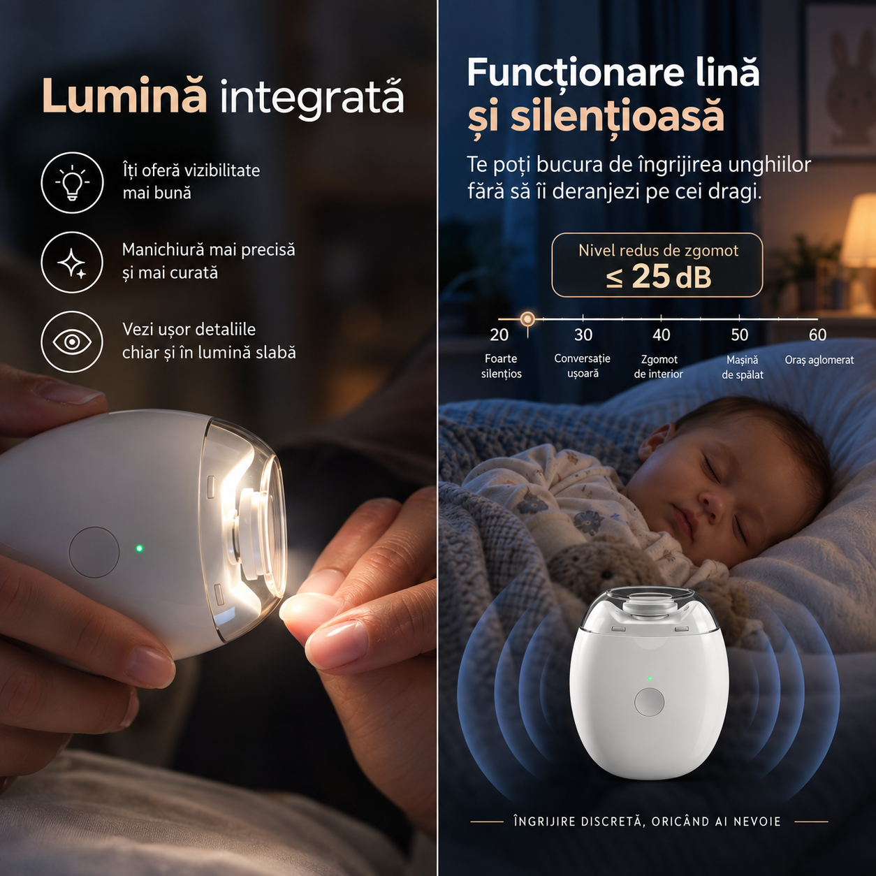 Maniora – Aparat Electric pentru Manichiură și Pedichiură